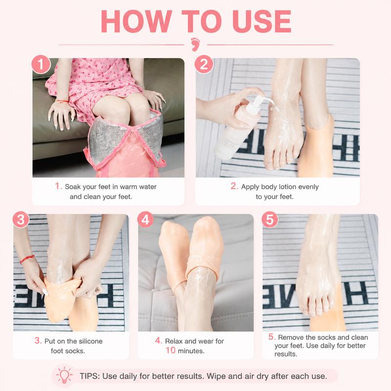 Silicone Foot Care Socks